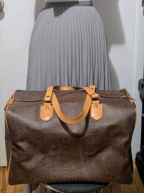 Etro Paisley Pattern Travel Bag